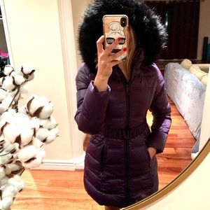 Purple Puffer Jacket